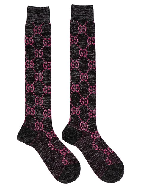 high top socks with gucci flips|gucci socks for women.